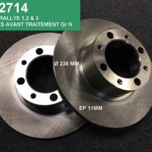 BRAKE DISK FRONT RALLYE 1/2/3 MP2714