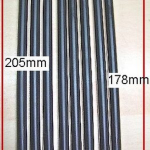Kit de 8 tiges de culbuteurs compétition longueurs 205mm et 178mm (trous culasse a agrandir )