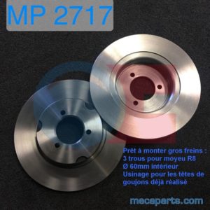 Disques gros freins prêt à monter