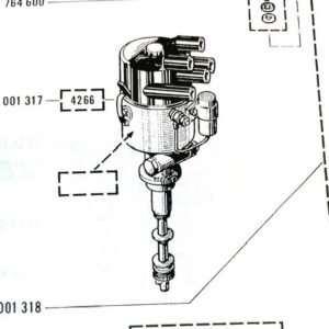 Ignition, platinum-covered screws, condensers, distributor caps, ignition coils, spark plugs, ignition wirings