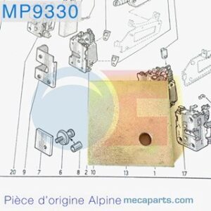 Centreur gâche de porte GTA 60 01 014 994