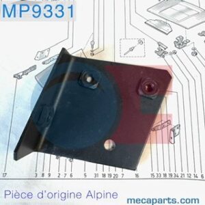 Equerre charniere capot AV A610  60 01 015 860